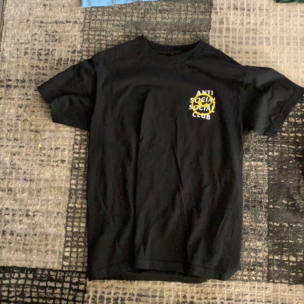 Black anti social social club tee